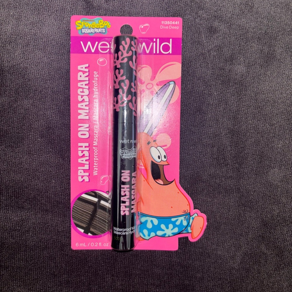 wet n wild SpongeBob SquarePants Splash On Mascara - Black